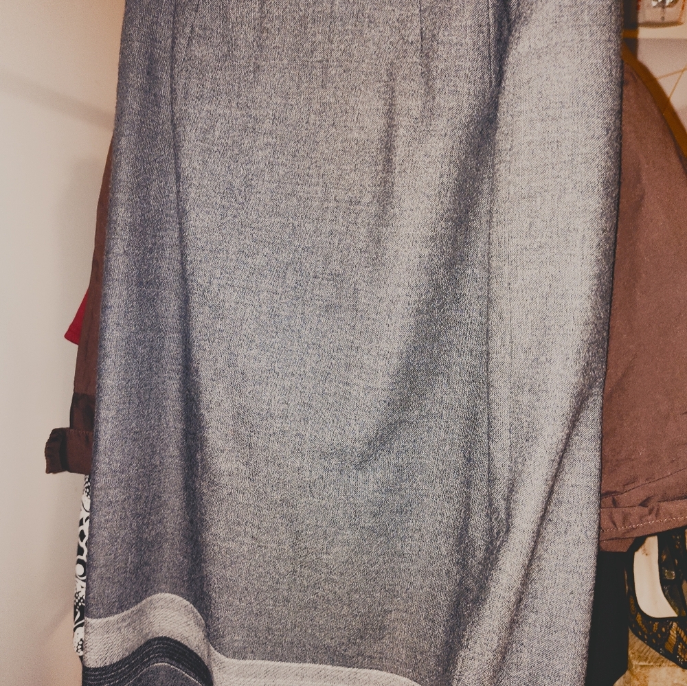 Wool skirt